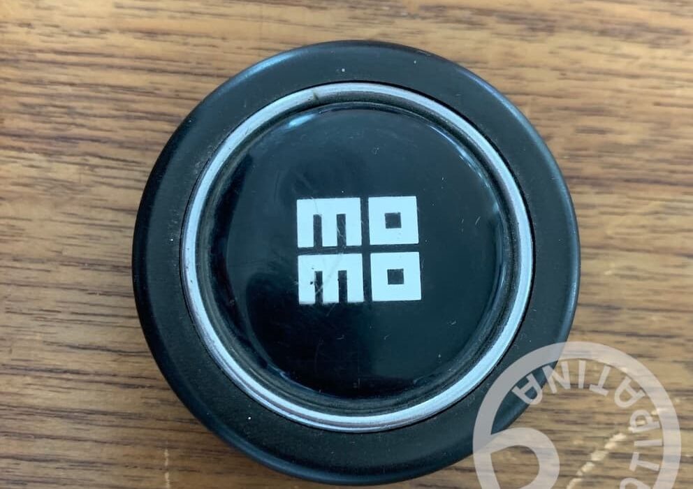 Stacked Momo Horn Button