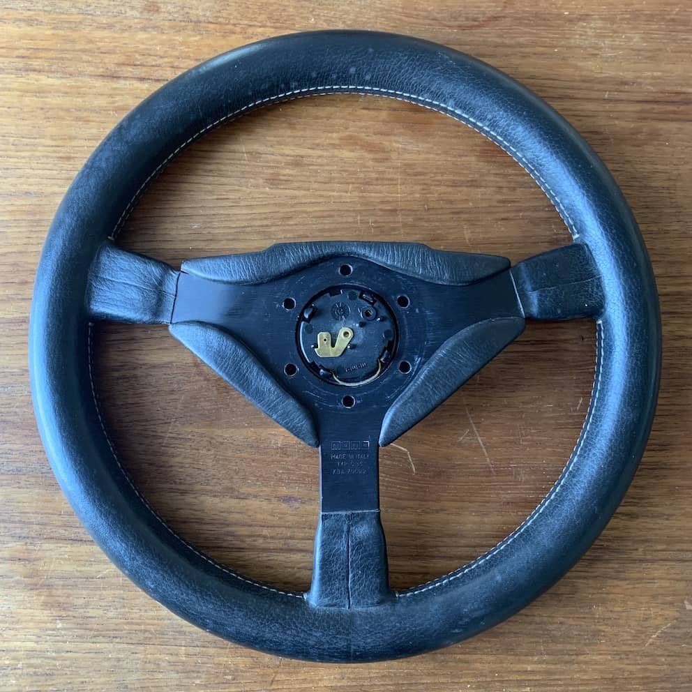 Momo Mario Andretti Signature Steering Wheel 350mm diameter