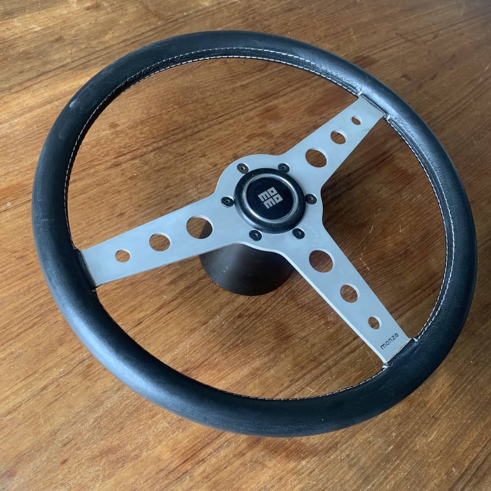 Momo Monza Steering Wheel - 350 mm diameter | patipatina